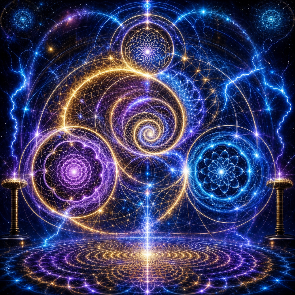 369 Vortex Math — Rodin coil, the 1-2-4-8-7-5 circuit and the 3-6-9 central axis