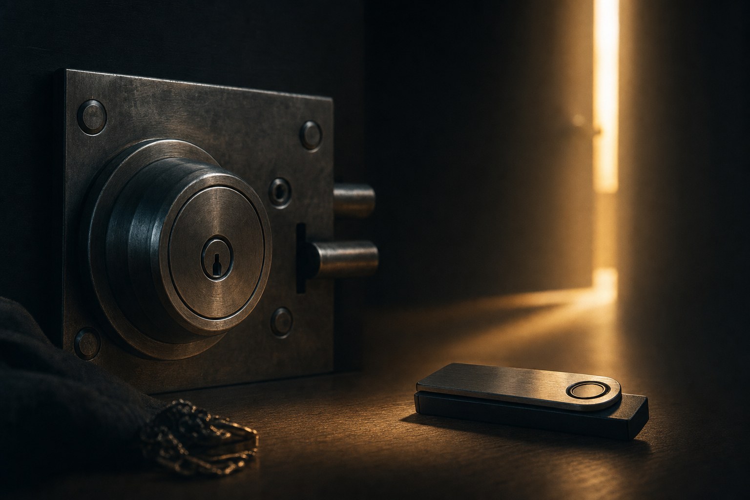 Protect — accounts, money, cold storage, home tech