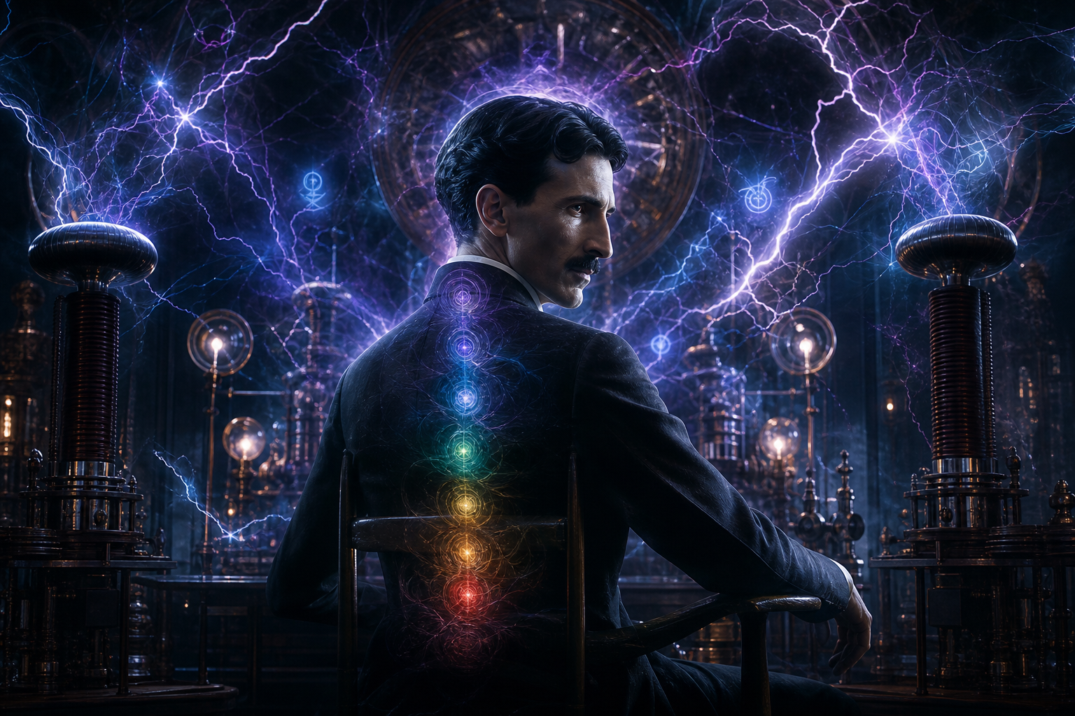 Nikola Tesla — the electric mystic, energy fields and sacred geometry